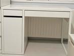 Bureau MICKE Ikea wit, Huis en Inrichting, Bureaus, Zo goed als nieuw, Ophalen, Bureau