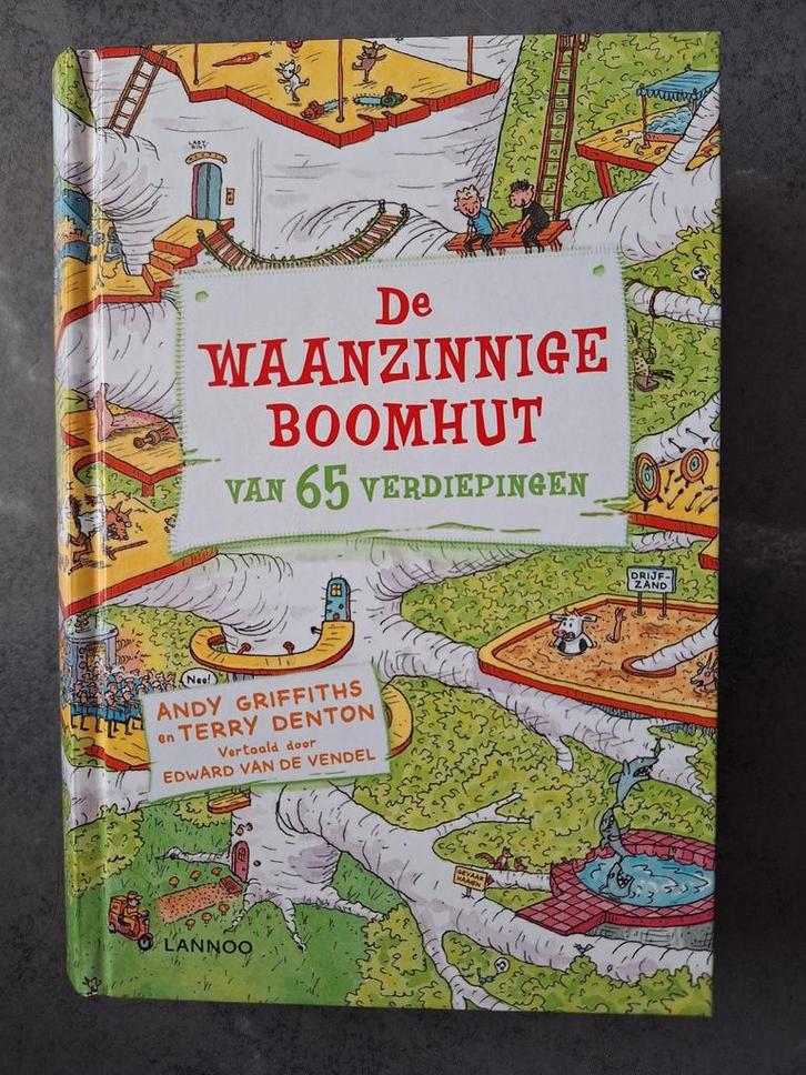 Andy Griffiths - De waanzinnige boomhut van 65 verdiepingen, Boeken, Kinderboeken | Jeugd | onder 10 jaar, Ophalen