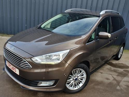 ✔FORD Grand C-Max 1.5 TDCi Titanium 2015 Euro6❕ 7 zit❕ GPS.., Auto's, Ford, Bedrijf, Te koop, C-Max, ABS, Airconditioning, Bluetooth
