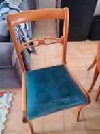 Eettafel met 6 stoelen, Ophalen, Gebruikt, 100 tot 150 cm, 50 tot 100 cm