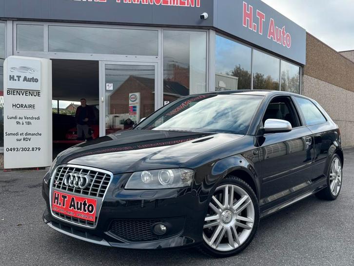 Audi S3 2.0 FSI Quattro nieuwstaat 1 jaar garantie GPS leer, Auto's, Audi, Bedrijf, Te koop, Quattro, 4x4, ABS, Achteruitrijcamera