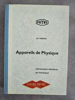 Appareils de Physique, Catalogue général de physique, Ophalen of Verzenden, Natuurwetenschap, Gelezen, PHYWE AG - Göttingen