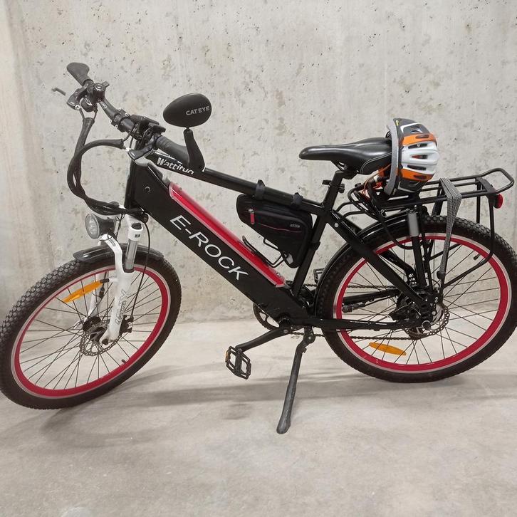 VTT E-Rock Wattitud seulement 686 kms, Vélos & Vélomoteurs, Vélos & Cyclomoteurs Autre, Comme neuf, Enlèvement