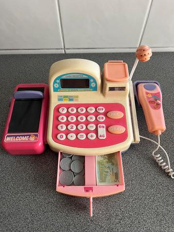 Speelgoedkassa met geluid beschikbaar voor biedingen