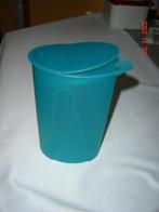 Tupperware schenkkan +/- 1 liter, Groen, Gebruikt, Ophalen of Verzenden