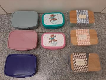 luncbox 8 nieuwe brooddozen beschikbaar voor biedingen