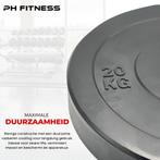 PH Fitness Bumper Plates 140KG – Olympische Rubberschijven, Sports & Fitness, Enlèvement ou Envoi, Neuf, Bras, Autres types