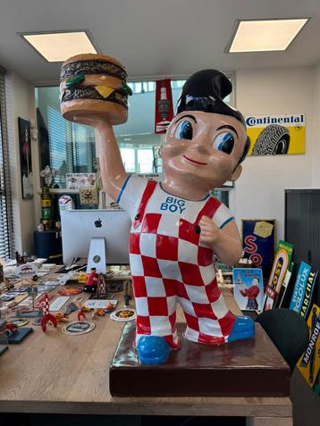 Statue Big Boy Diner, États-Unis, Hamburger, Enlèvement, Comme neuf, Humain
