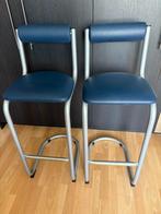chaise de bar, Maison & Meubles, Tabourets de bar, 90 cm ou plus, 2 tabourets, Comme neuf, Enlèvement