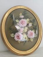 Bloemenkader met bolglas - jaren ‘60, Ophalen of Verzenden