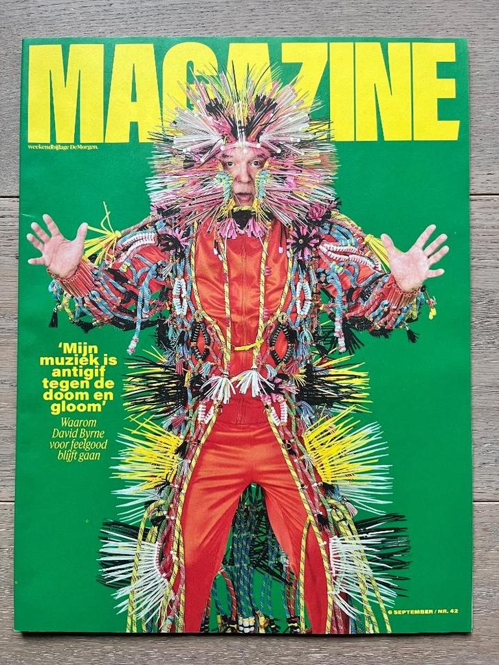 DAVID BYRNE - coverstory DM Magazine * 2025 * TALKING HEADS, Boeken, Tijdschriften en Kranten, Nieuw, Muziek, Film of Tv, Ophalen of Verzenden