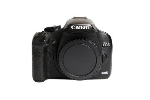 Canon EOS 500D digitale camera (9.989 clicks) met garantie, Audio, Tv en Foto, Fotocamera's Digitaal, Zo goed als nieuw, Spiegelreflex