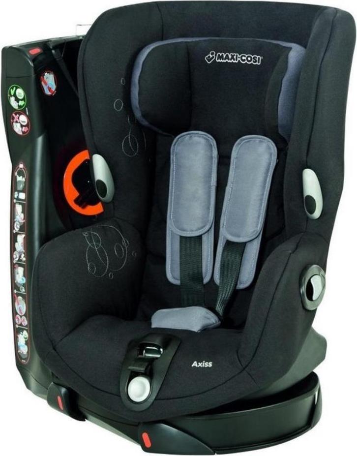 Autostoel maxi cosi stoel axiss total black  60 euro, Kinderen en Baby's, Autostoeltjes, Gebruikt, Maxi-Cosi, Verstelbare rugleuning