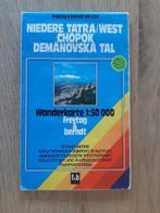 Wandelkaart Lage Tatra (Slovakije), Ophalen of Verzenden, Gelezen, Europa Overig, Landkaart