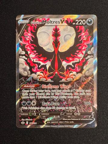 Galarian Moltres V #177 beschikbaar voor biedingen