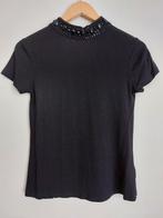 T-shirt noir Zalando - taille S, Vêtements | Femmes, Comme neuf, Manches courtes, Taille 36 (S), Noir
