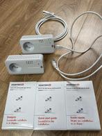 Amplificateur / répéteur WiFi Essentiel-B CPL Duo 550 2RJ45, Informatique & Logiciels, Enlèvement, Comme neuf, Essentiel B