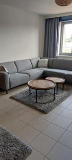Hoeksalon Madison Rechts Grijs, Huis en Inrichting, Zetels | Complete zithoeken, Ophalen, Zo goed als nieuw, Stof