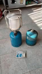 Gaslamp op camping gas - geeft licht en warmte, Enlèvement, Comme neuf