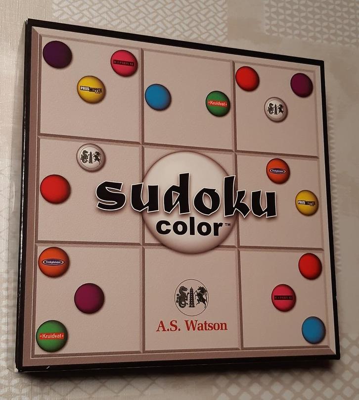 Sudoku kleur en cijferspel (nieuw), Hobby en Vrije tijd, Denksport en Puzzels, Nieuw, Overige typen, Ophalen