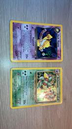 2 old school Pokemon kaarten Dark Hypno en Bellossom Holo, Hobby en Vrije tijd, Gebruikt, Ophalen of Verzenden