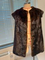 Donkerbruine, glanzende nerts ,maat38/40, Kleding | Dames, Jassen | Winter, Ophalen of Verzenden, Zo goed als nieuw
