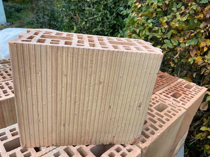 72 stuks Ploegsteert thermoblok lijmsysteem 30x14x25cm, Doe-het-zelf en Bouw, Metselstenen, Zo goed als nieuw, Bakstenen, Ophalen