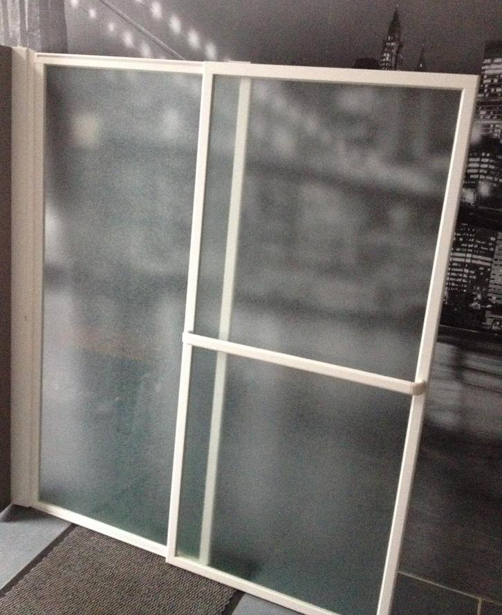 Schuif badwand 140x123-NIEUW, Doe-het-zelf en Bouw, Sanitair, Nieuw, Bad, Ophalen