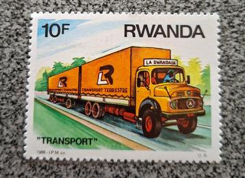 Postzegel Rwanda OBP 1262** beschikbaar voor biedingen