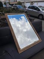 Antieke grote sierlijke wandspiegel – 76x116 cm, Antiek en Kunst, Antiek | Spiegels, Ophalen, Rechthoekig, 50 tot 100 cm, 100 tot 150 cm
