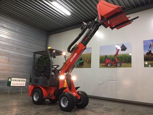 Nieuwe EVERUN ER1000 Telescoop kniklader met bak en vorken, Zakelijke goederen, Machines en Bouw | Kranen en Graafmachines, Wiellader of Shovel