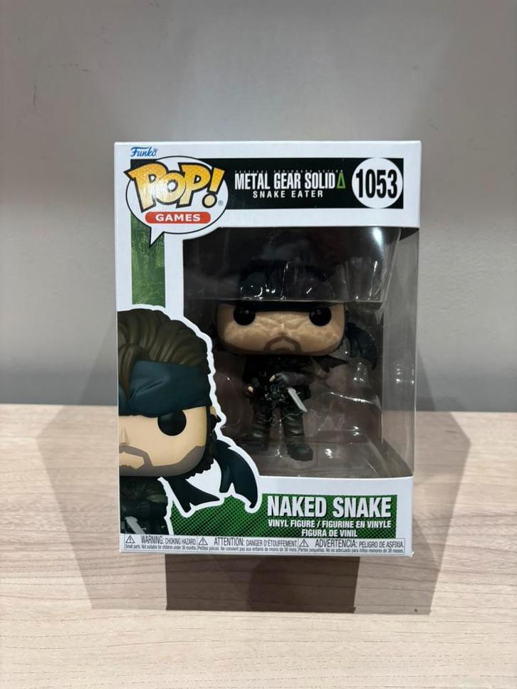 Naked Snake #1053 Funko Pop! Metal Gear Solid, Verzamelen, Poppetjes en Figuurtjes, Ophalen of Verzenden