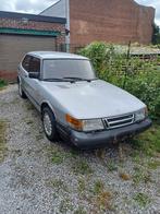 Saab 900 Turbo uit 1989, Auto's, Saab, Stof, 4 cilinders, Particulier, Zilver of Grijs