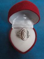 Ring - zilverkleurig - Maria afbeelding (NIEUW), IJzer of Staal, Heer, Nieuw, Ophalen of Verzenden