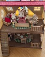Sylvanian huis inclusief inrichting, Verzenden, Zo goed als nieuw