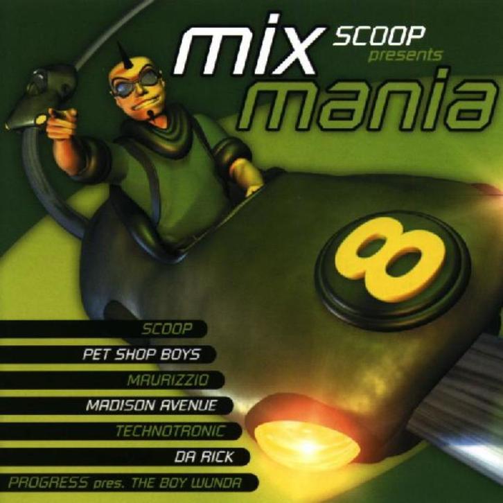 Mixmania 8 - Astroline,Fiocco,Absolom,Zohra,Da Rick (cd), Cd's en Dvd's, Cd's | Dance en House, Ophalen of Verzenden