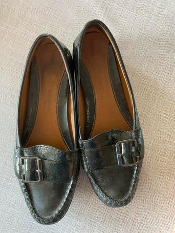 Chaussures bleues Clarks taille 38, Enlèvement ou Envoi, Comme neuf, Bleu, Sabots