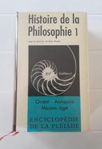 Histoire de la philosophie Tome 1 -Orient - Antiquité - Moye, Livres, Brice Parain, Utilisé, Enlèvement ou Envoi