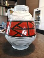Lava vaas Scheurich 30cm., Antiek en Kunst, Ophalen