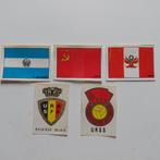 PANINI MEXICO 70 1970 VLAGSCHILD USSR SALVADOR PERU BELGIË, Verzamelen, Ophalen of Verzenden, Gebruikt, Poster, Plaatje of Sticker