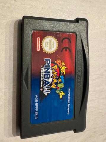 Pokemon pinball ruby/Sapphire gameboy advance beschikbaar voor biedingen