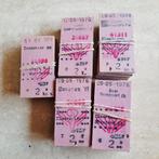 Treintickets uit 1976 en 1978 ., Ophalen of Verzenden