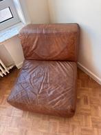 Retro lederen Durlet zetel ‘70’s, Antiek en Kunst, Ophalen