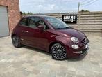 Fiat 500 1.2i LOUNGE Aut.Airco/Carplay/PDC/Panodak*GARANTIE*, Voorwielaandrijving, 4 zetels, Stof, Euro 6