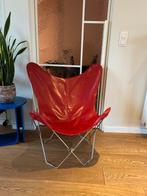 Vintage vlinderstoel, Ophalen, Gebruikt, Leer