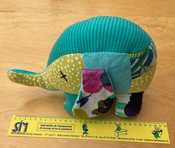 Peluche éléphant patchwork….. Catimini beschikbaar voor biedingen