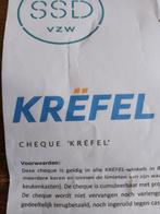 Cadeaubon Krefel, Tickets en Kaartjes, Kortingen en Cadeaubonnen, Cadeaubon