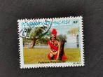 Polynesie française 1981 - folklore - trommelaar, Ophalen of Verzenden, Gestempeld