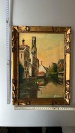 G. Pynaert - Huile sur bois - Bruges, Antiquités & Art, Enlèvement ou Envoi