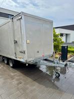 Aanhangwagen met moever en rekken, Auto diversen, Aanhangers en Bagagewagens, Ophalen, Gebruikt